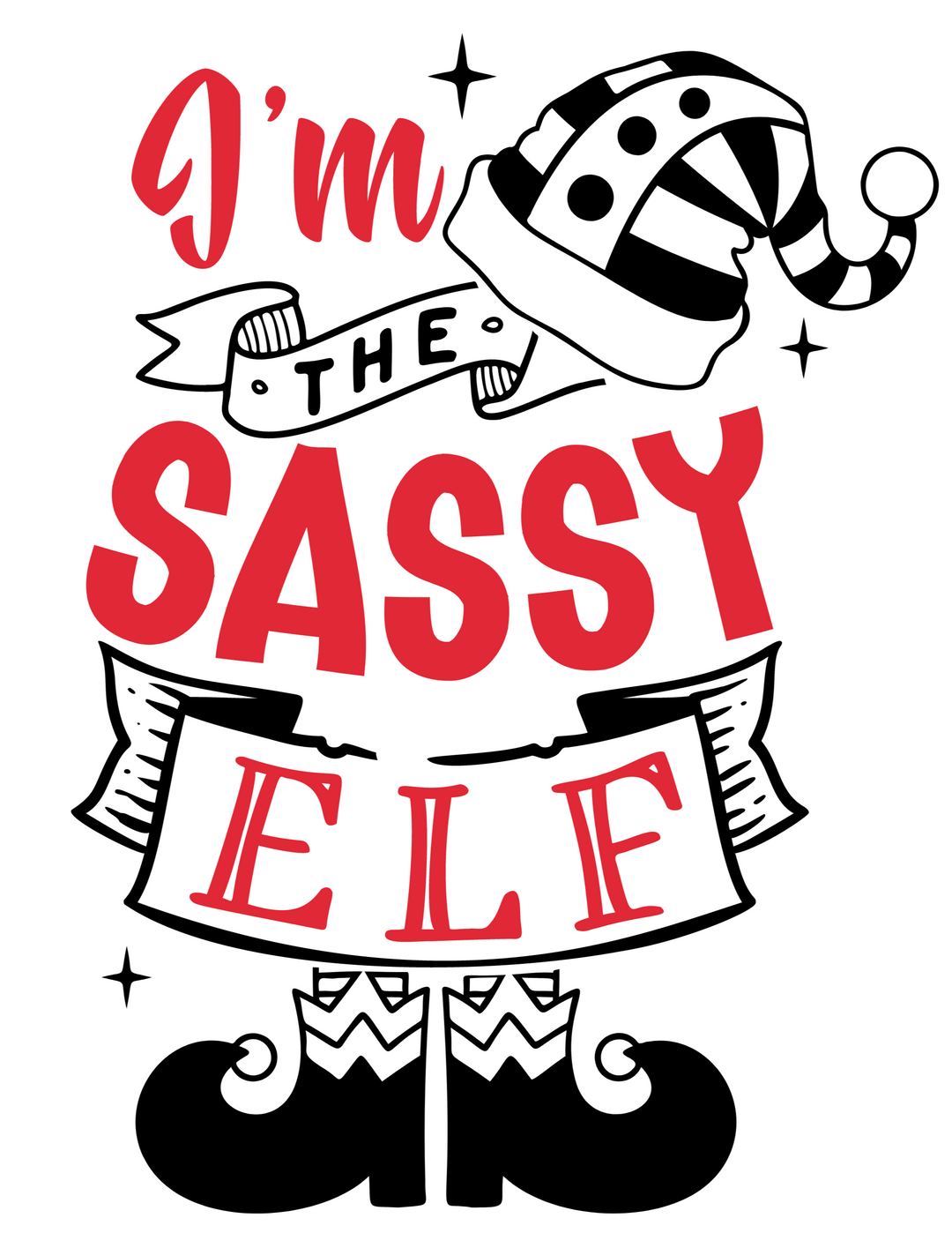 I'm the Sassy Elf Toddler Long Sleeve Tee 25565416668267298532 19 Kids clothes Worlds Worst Tees