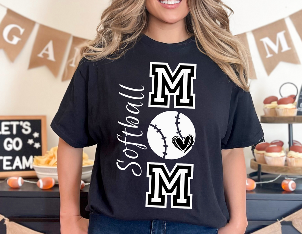 Softball Mom Tee 12838953376332679397 26 T-Shirt Worlds Worst Tees