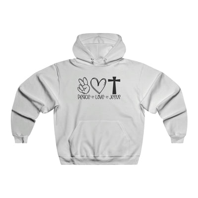Peace Love and Jesus Hoodie