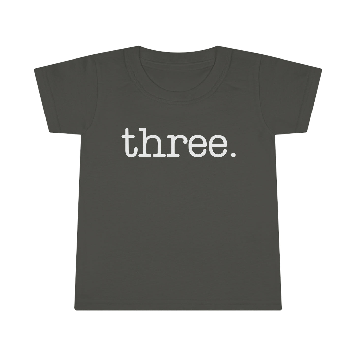 Three Toddler Tee