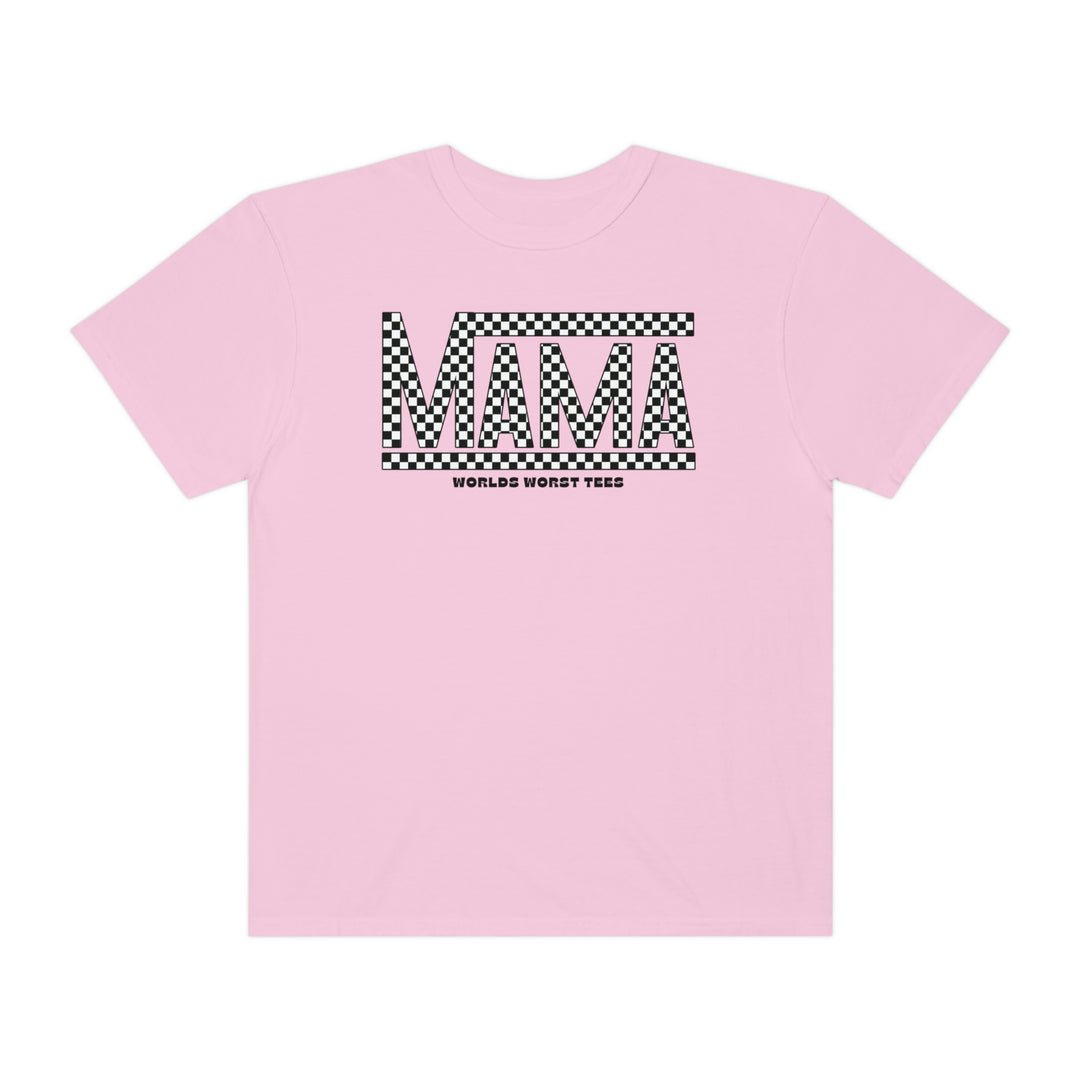 A relaxed fit Vans Mama Tee, 100% ring-spun cotton, garment-dyed for coziness. Double-needle stitching for durability, tubular shape with no side-seams. Sizes S to 3XL available.