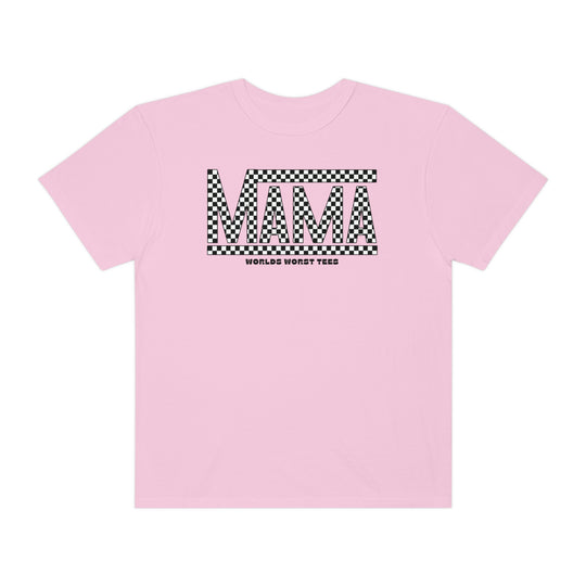 A relaxed fit Vans Mama Tee, 100% ring-spun cotton, garment-dyed for coziness. Double-needle stitching for durability, tubular shape with no side-seams. Sizes S to 3XL available.