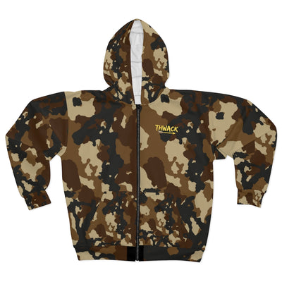 Thwack- Zip Hoodie - huserdesigns