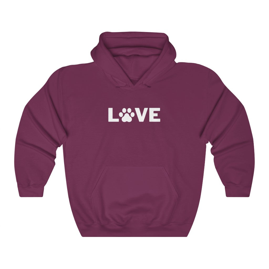 Dog Love-  Hooded Sweatshirt - huserdesigns