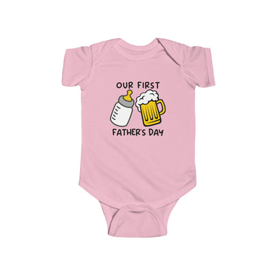 Our First Father's Day Onesie