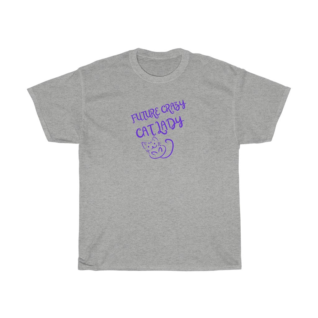 Future Crazy Cat Lady - Tee - huserdesigns