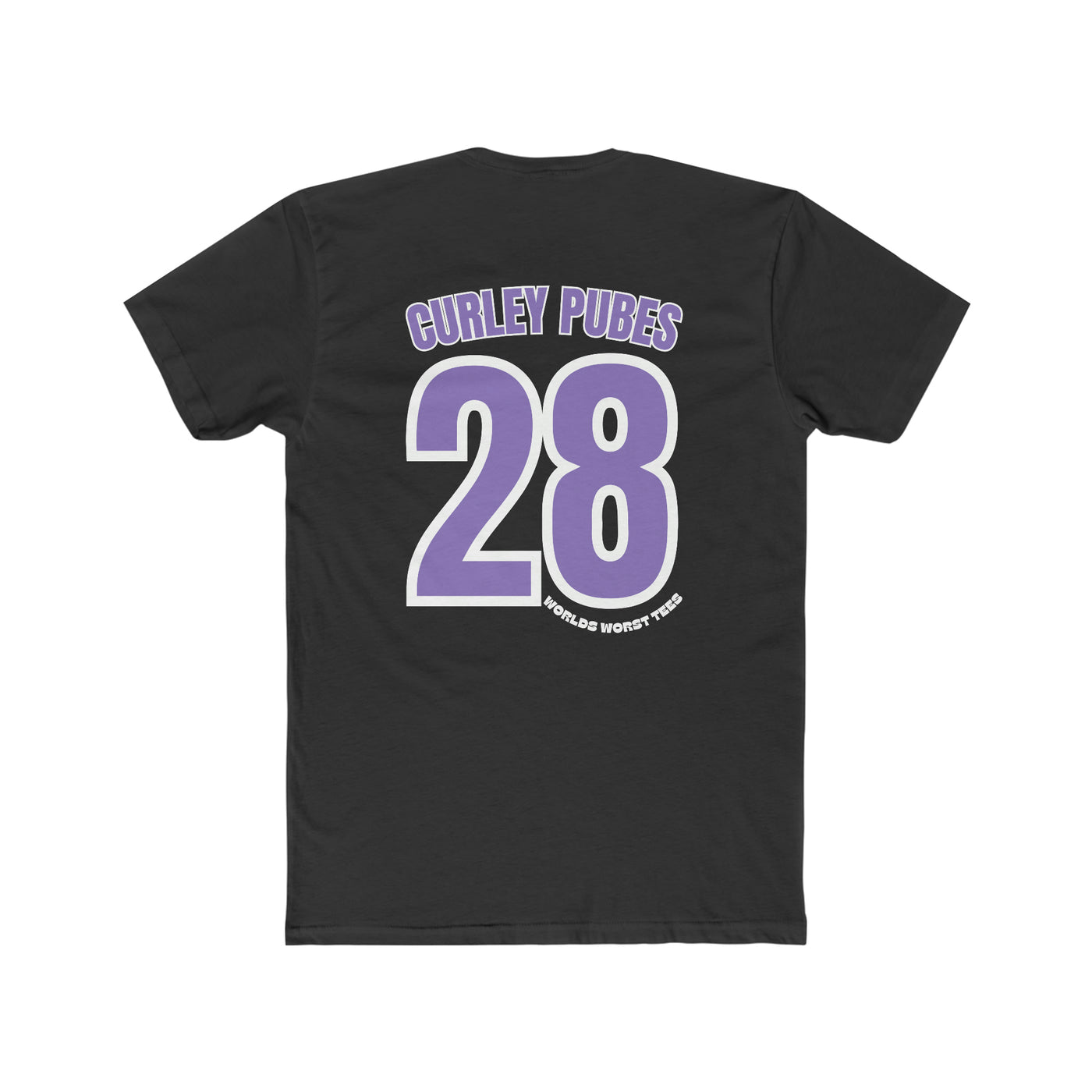Colorado Rockhards #28 Curley Pubes Tee