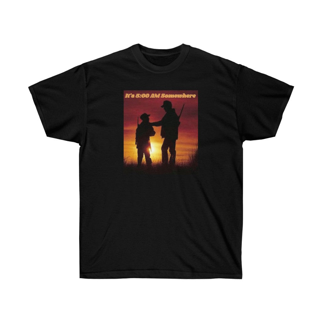 It's 5am Somewhere - Unisex Ultra Cotton Tee - huserdesigns