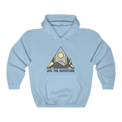 Live the Adventure-  Unisex Hooded Sweatshirt - huserdesigns