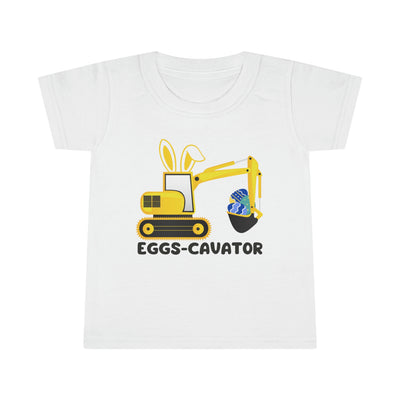 Eggs-Cavator Toddler Tee