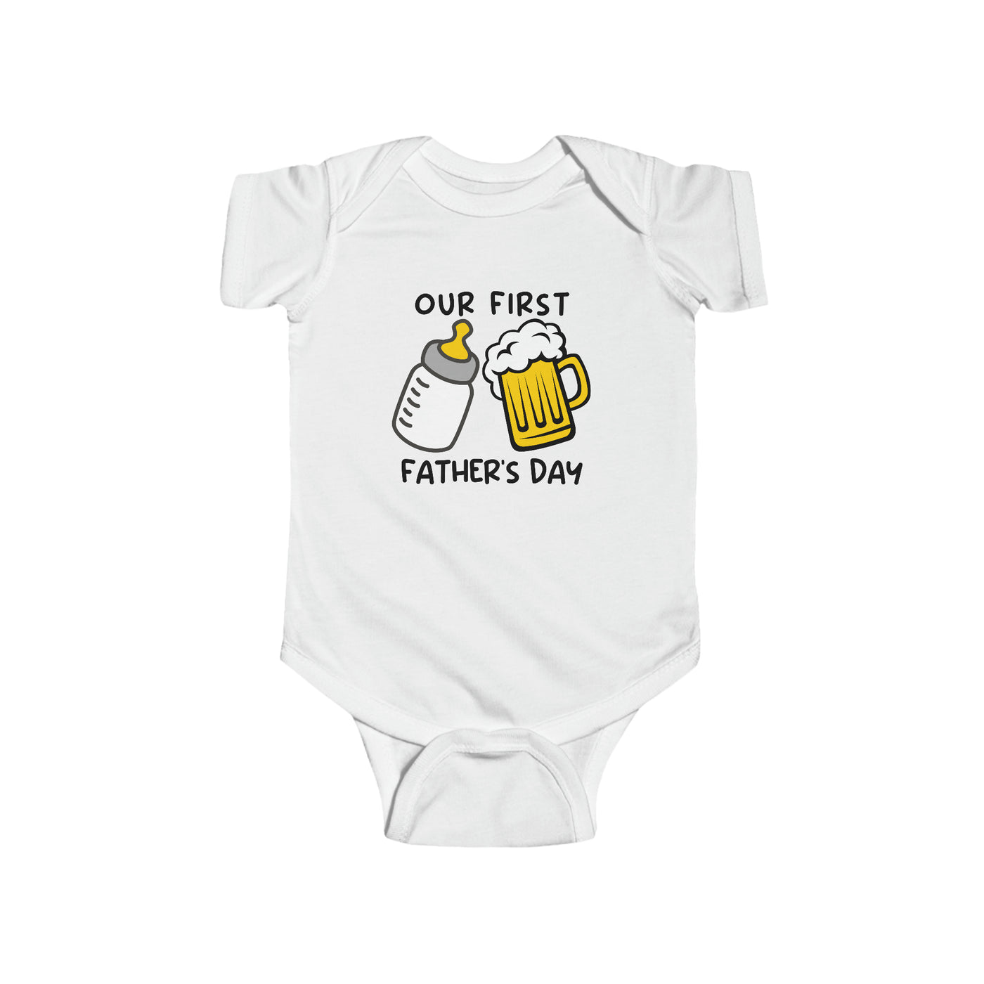 Our First Father's Day Onesie