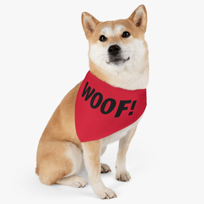 WOOF- Pet Bandana Collar - huserdesigns