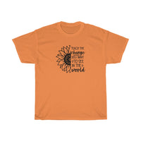 Teach The Change-  Unisex Heavy Cotton Tee - huserdesigns