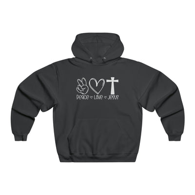 Peace Love and Jesus Hoodie