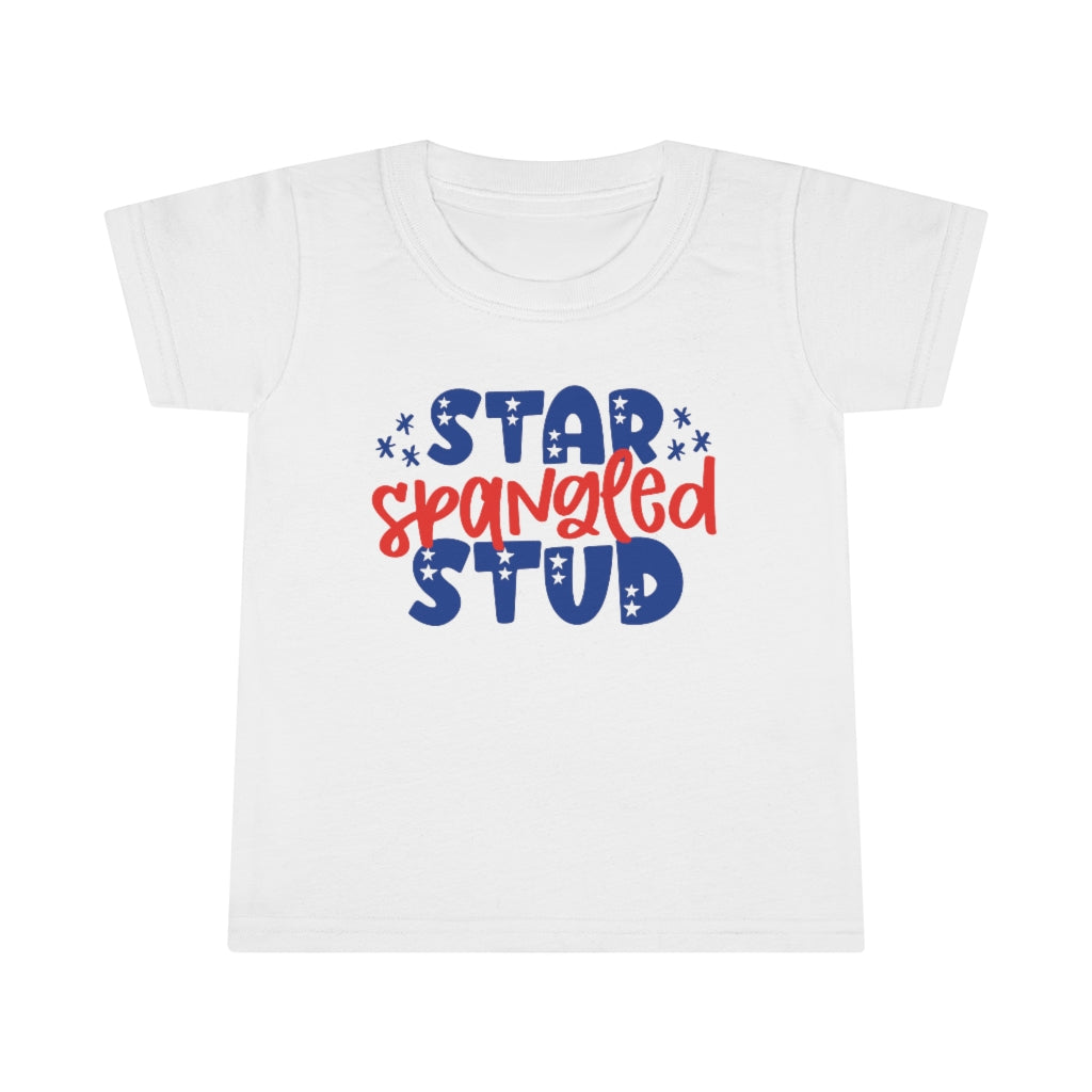 Star Spangled Stud- Toddler T-shirt - huserdesigns