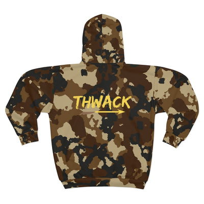 Thwack- Zip Hoodie - huserdesigns