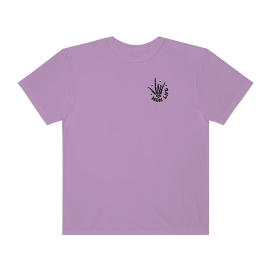 A relaxed fit, ring-spun cotton t-shirt featuring a hand print design. Garment-dyed for extra coziness, with double-needle stitching for durability. From Worlds Worst Tees, the I Used to Be Cool Mom Tee.