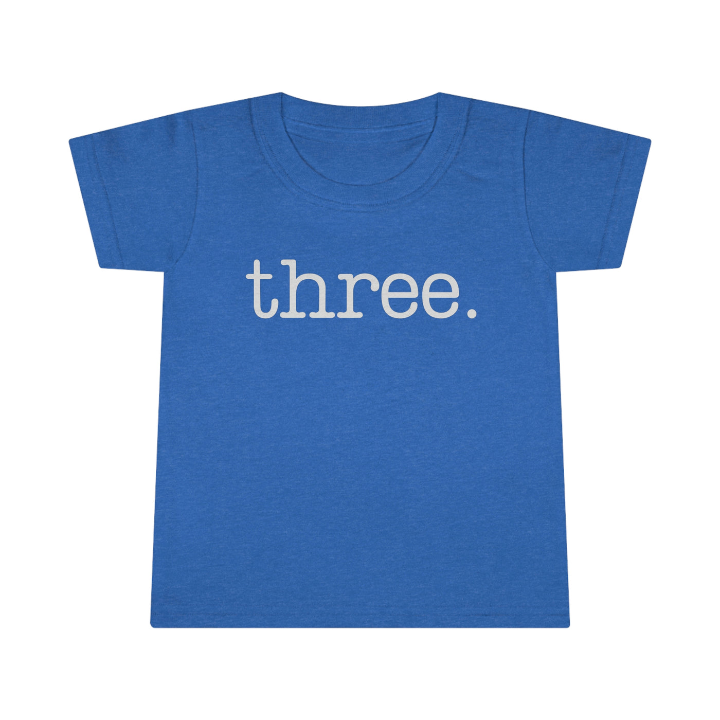Three Toddler Tee