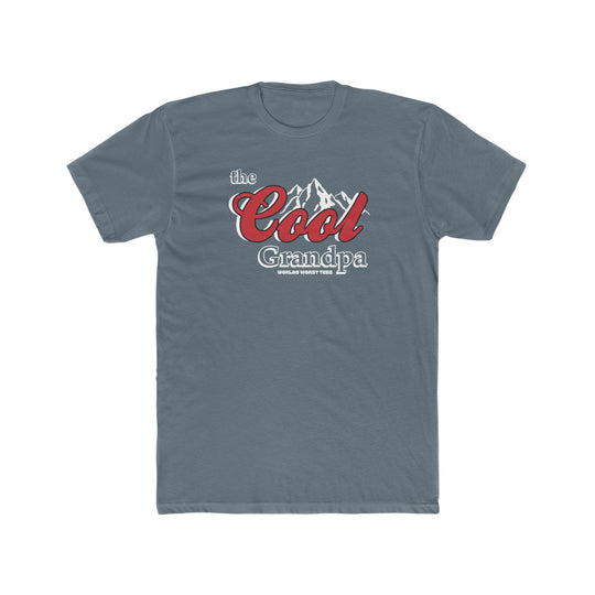 A ring-spun cotton t-shirt with a relaxed fit, double-needle stitching, and no side-seams. The Cool Grandpa Tee from Worlds Worst Tees offers comfort and durability in a versatile style.