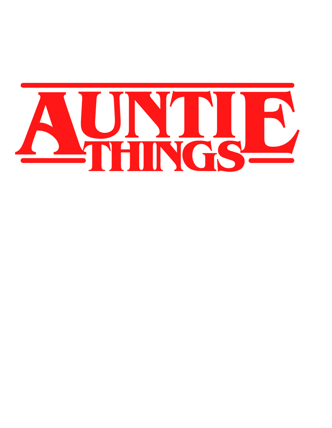 Auntie Things Tumbler, 30oz