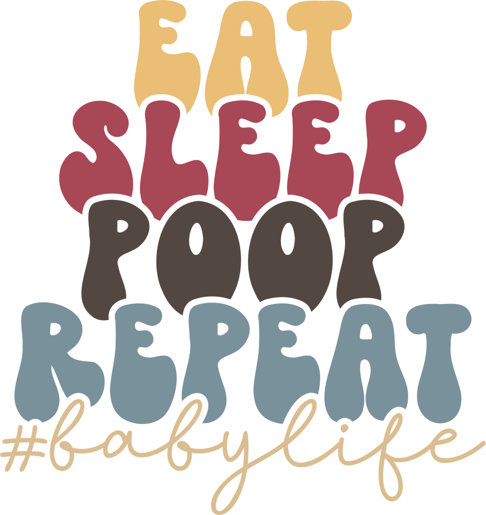 Eat Sleep Poop Onesie
