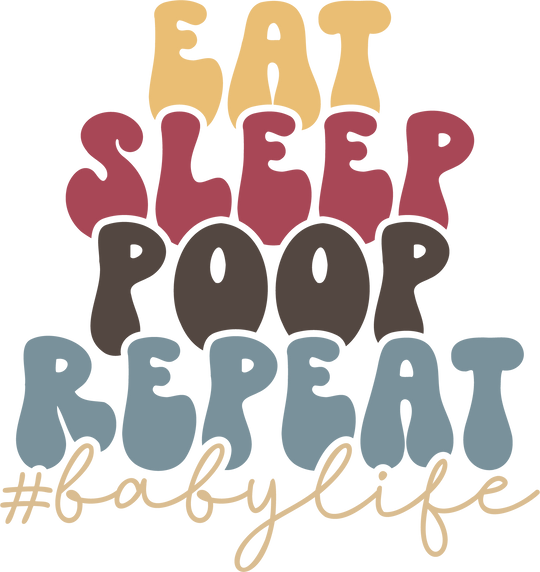 Eat Sleep Poop Onesie