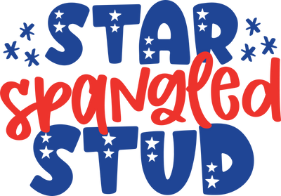 Star Spangled Stud Toddler Tee