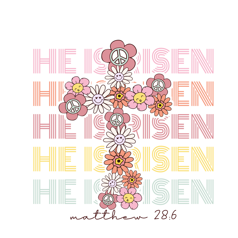 He is Risen Easter Hoodie