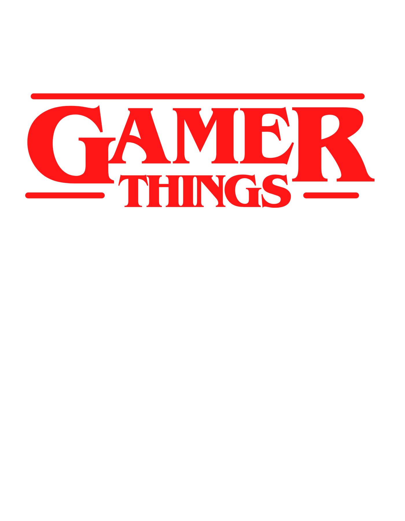 Gamer Things Tumbler, 30oz