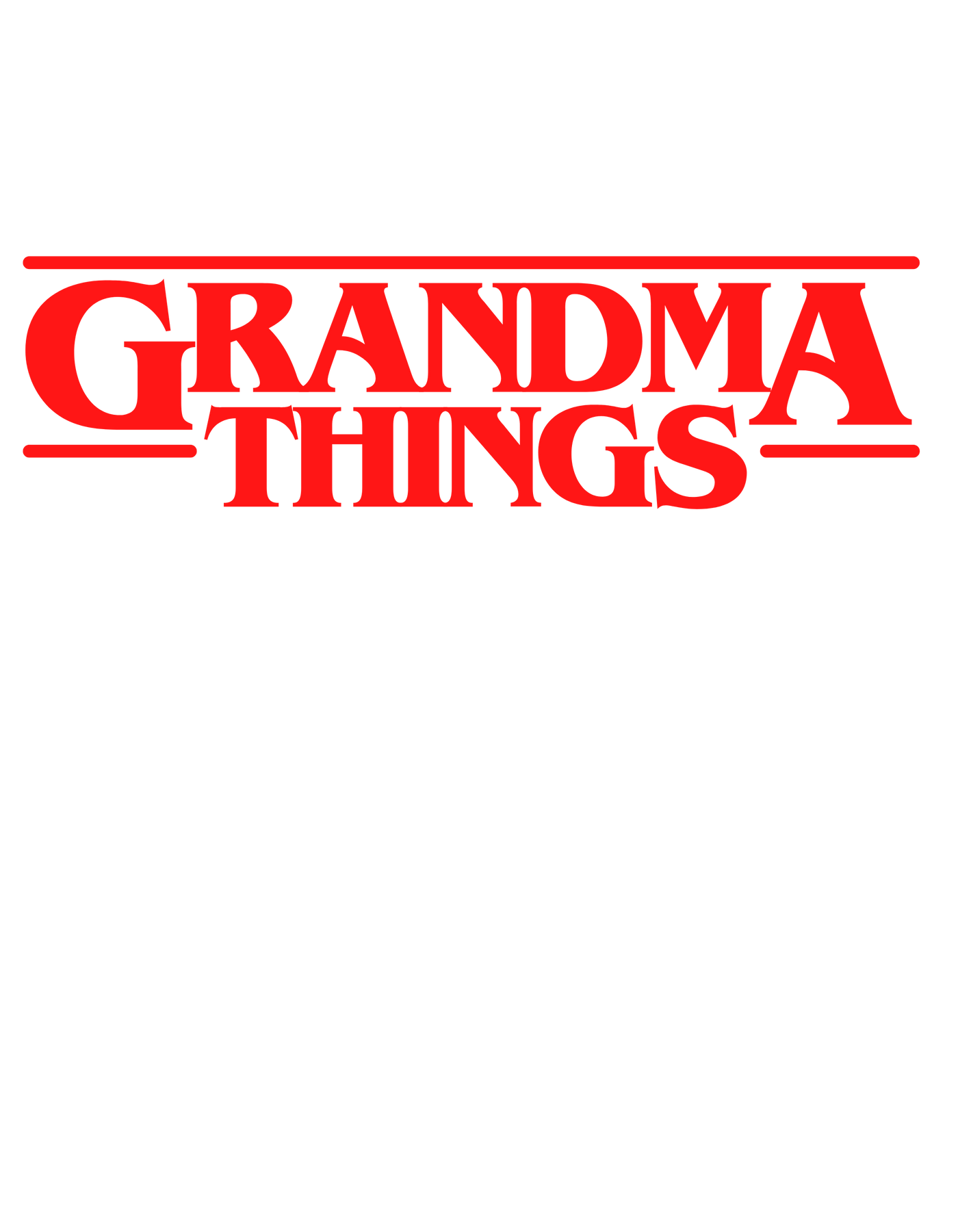 Grandma Things Tumbler, 30oz