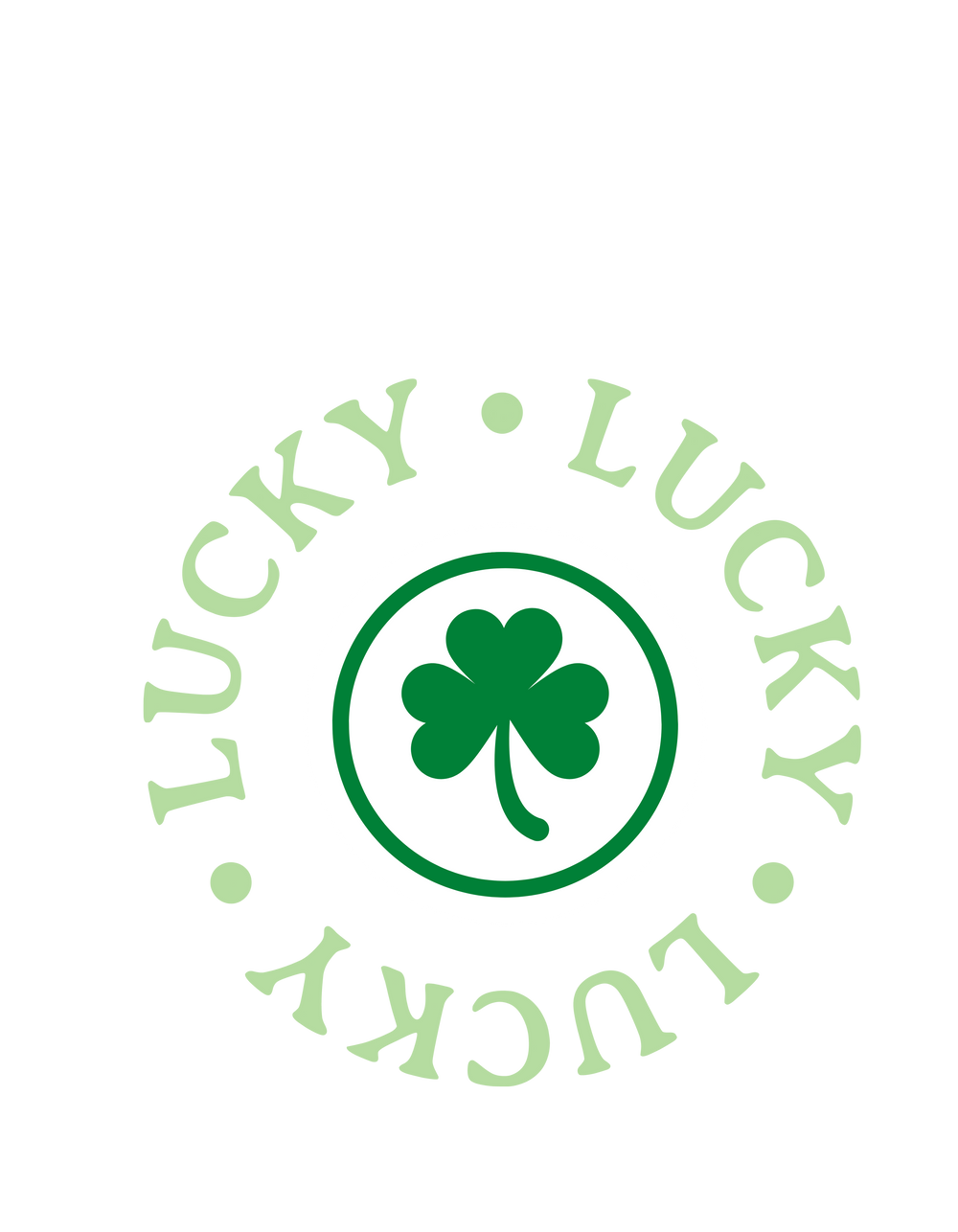 Lucky Lucky Lucky Long Sleeve Tee