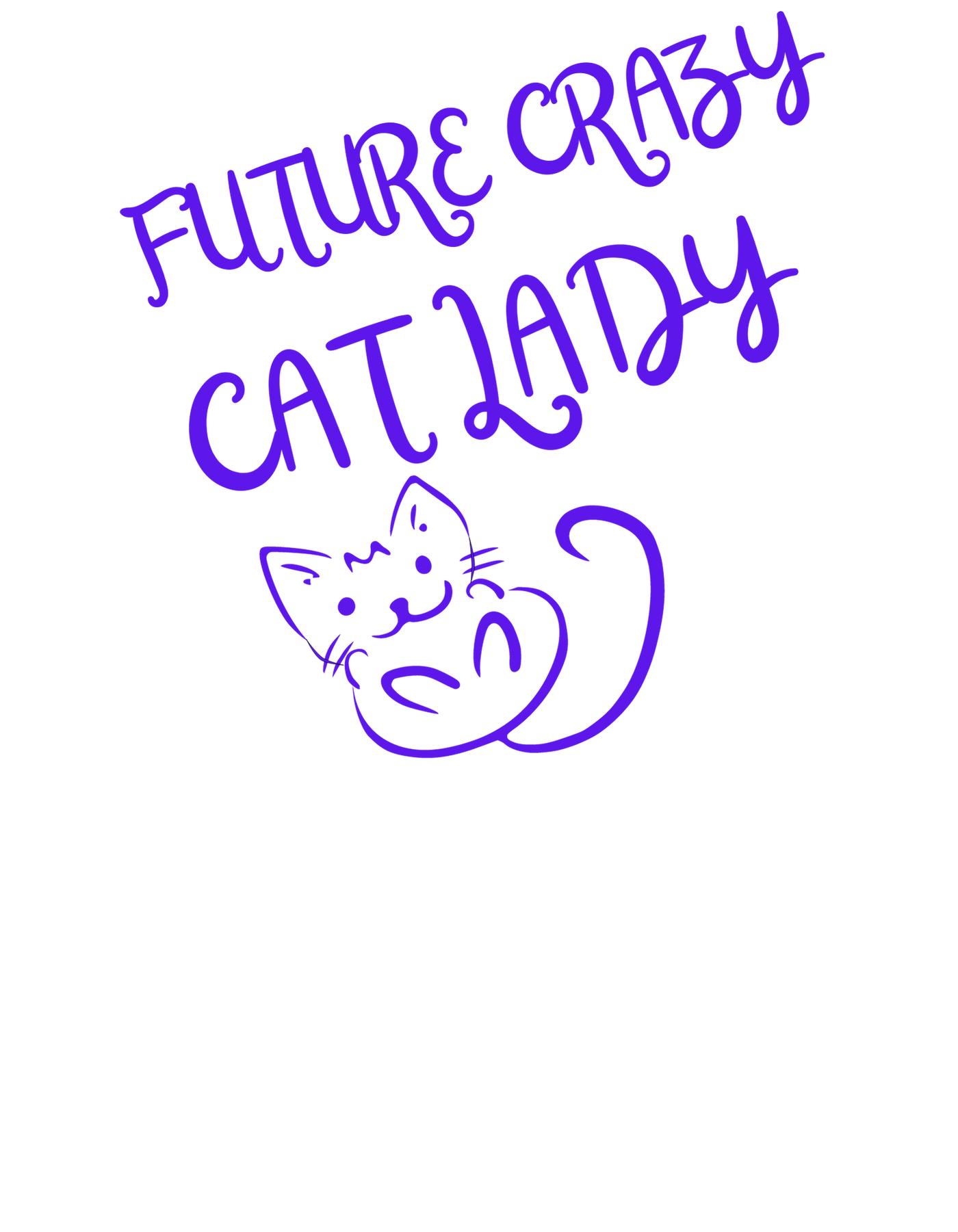 Future Crazy Cat Lady Tee