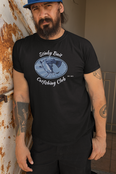 Stinky Bait Catfishing Club - Tee - huserdesigns
