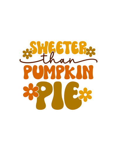 Sweeter Than Pumpkin Pie Onesie