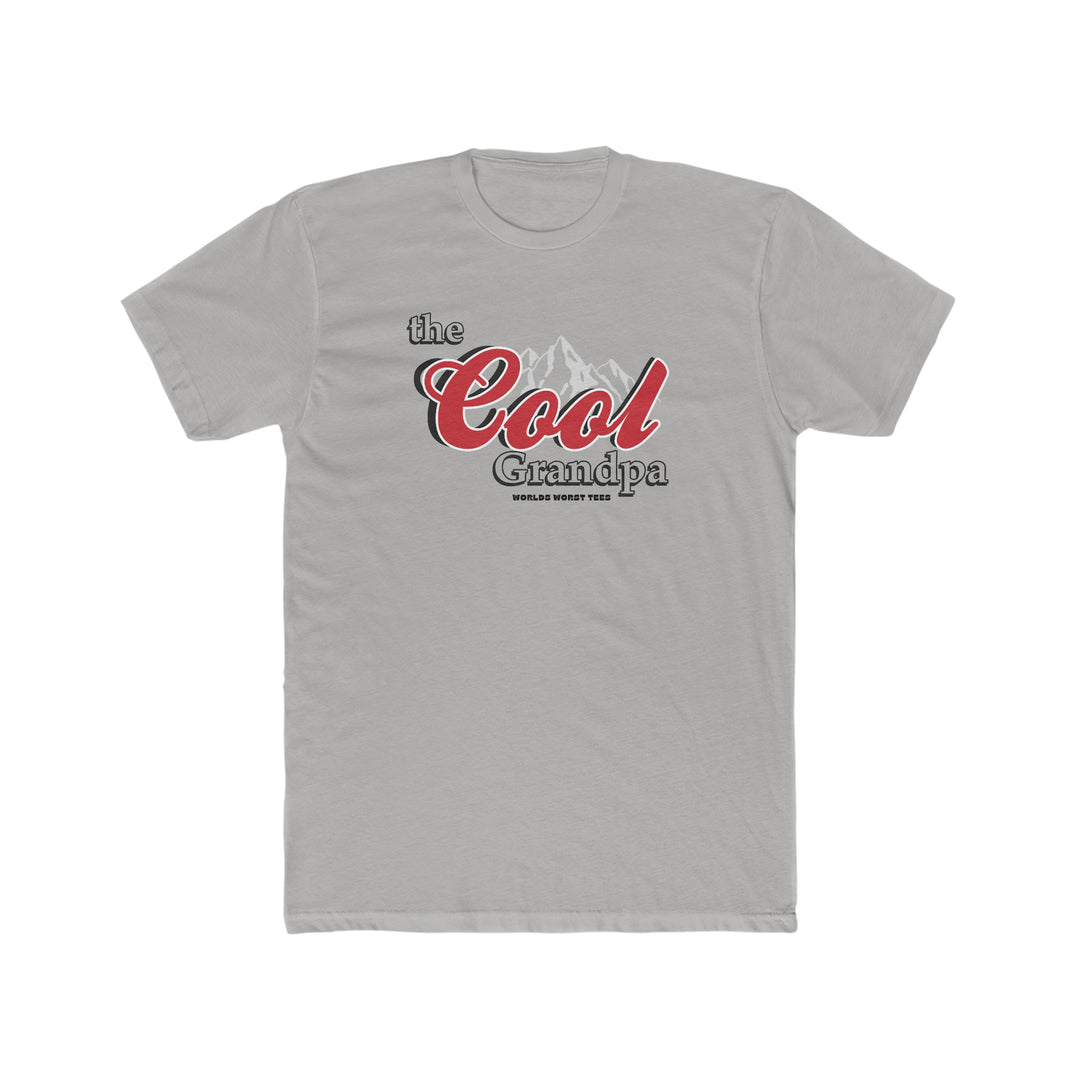 A relaxed fit, garment-dyed Cool Grandpa Tee made of 100% ring-spun cotton. Features double-needle stitching for durability and a seamless design for a tubular shape. From Worlds Worst Tees.