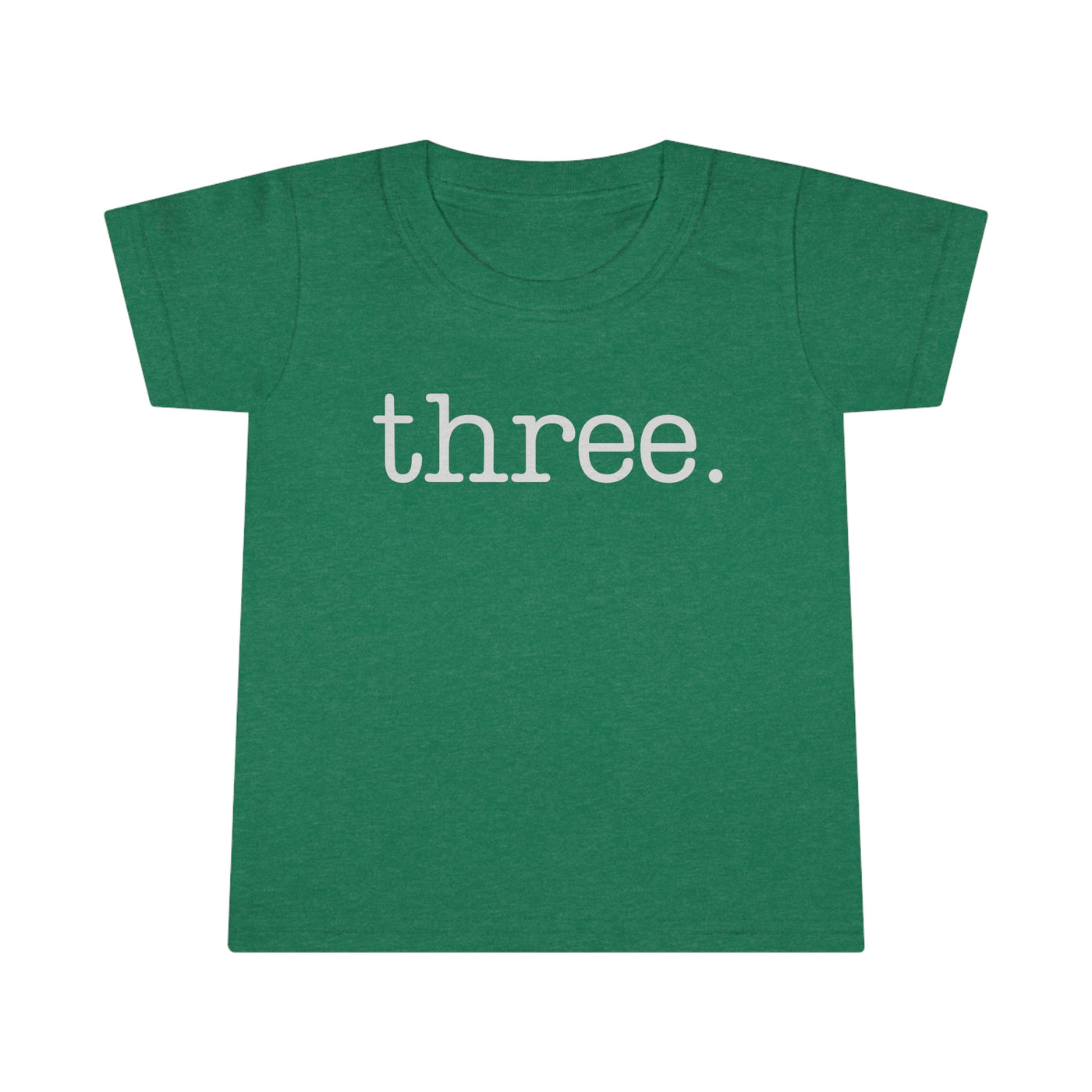 Three Toddler Tee