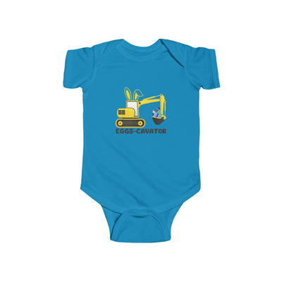 Eggs-Cavator Onesie
