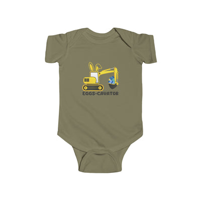 Eggs-Cavator Onesie