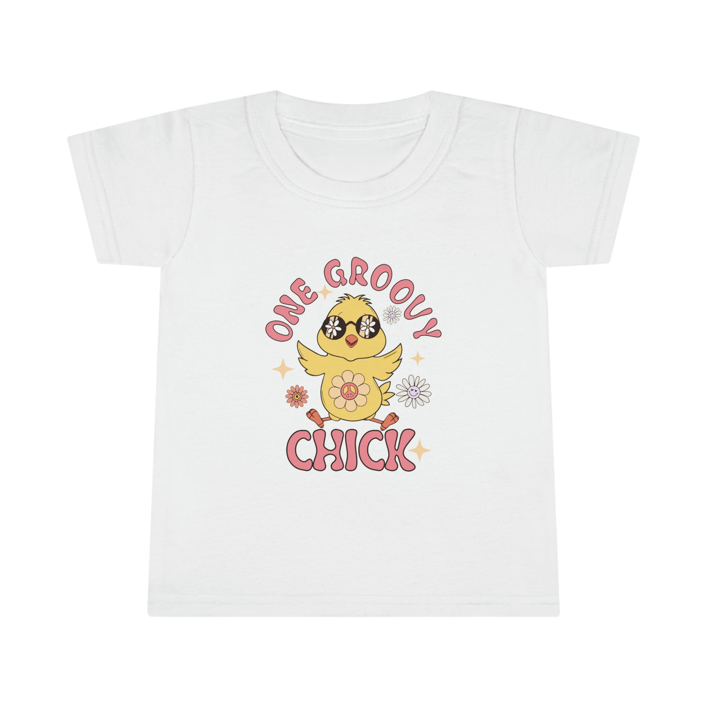 One Groovy Chick Toddler Tee