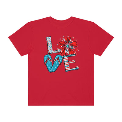 Love 4th of July T-shirt - huserdesigns