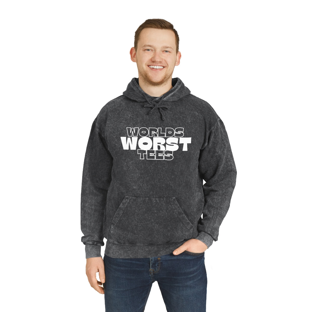 Worlds Worst Tees Washed Hoodie