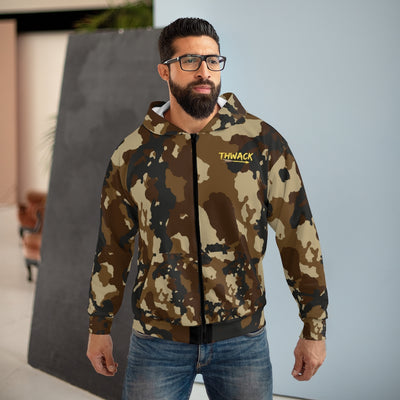 Thwack- Zip Hoodie - huserdesigns