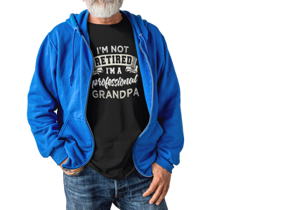 I'm Not Retired I'm a Grandpa-  Tee - huserdesigns