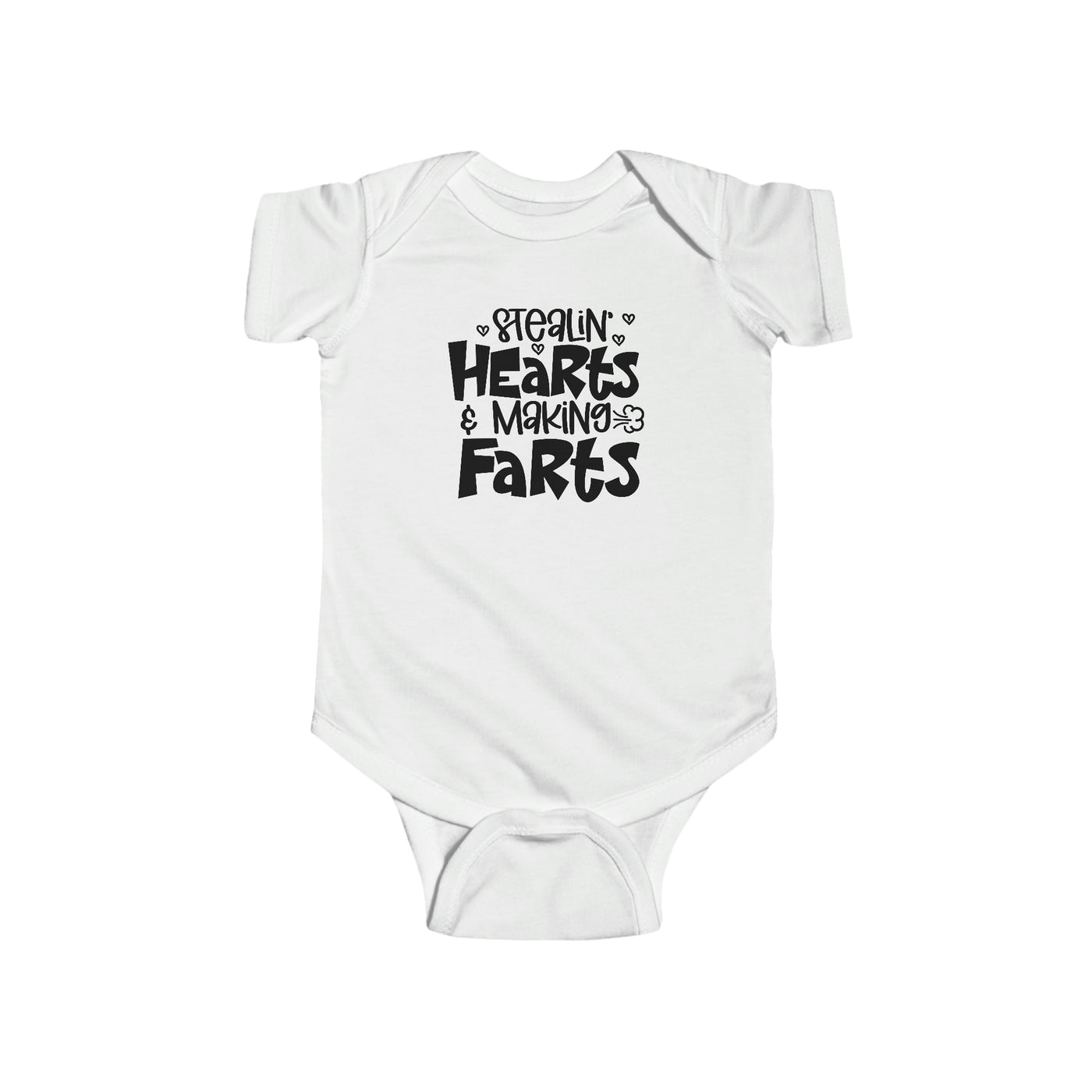 Stealin Hearts and Making Farts Onesie