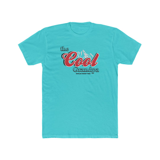 A relaxed fit, 100% ring-spun cotton tee, The Cool Grandpa Tee offers coziness with double-needle stitching for durability and a seamless design. Ideal for daily wear.