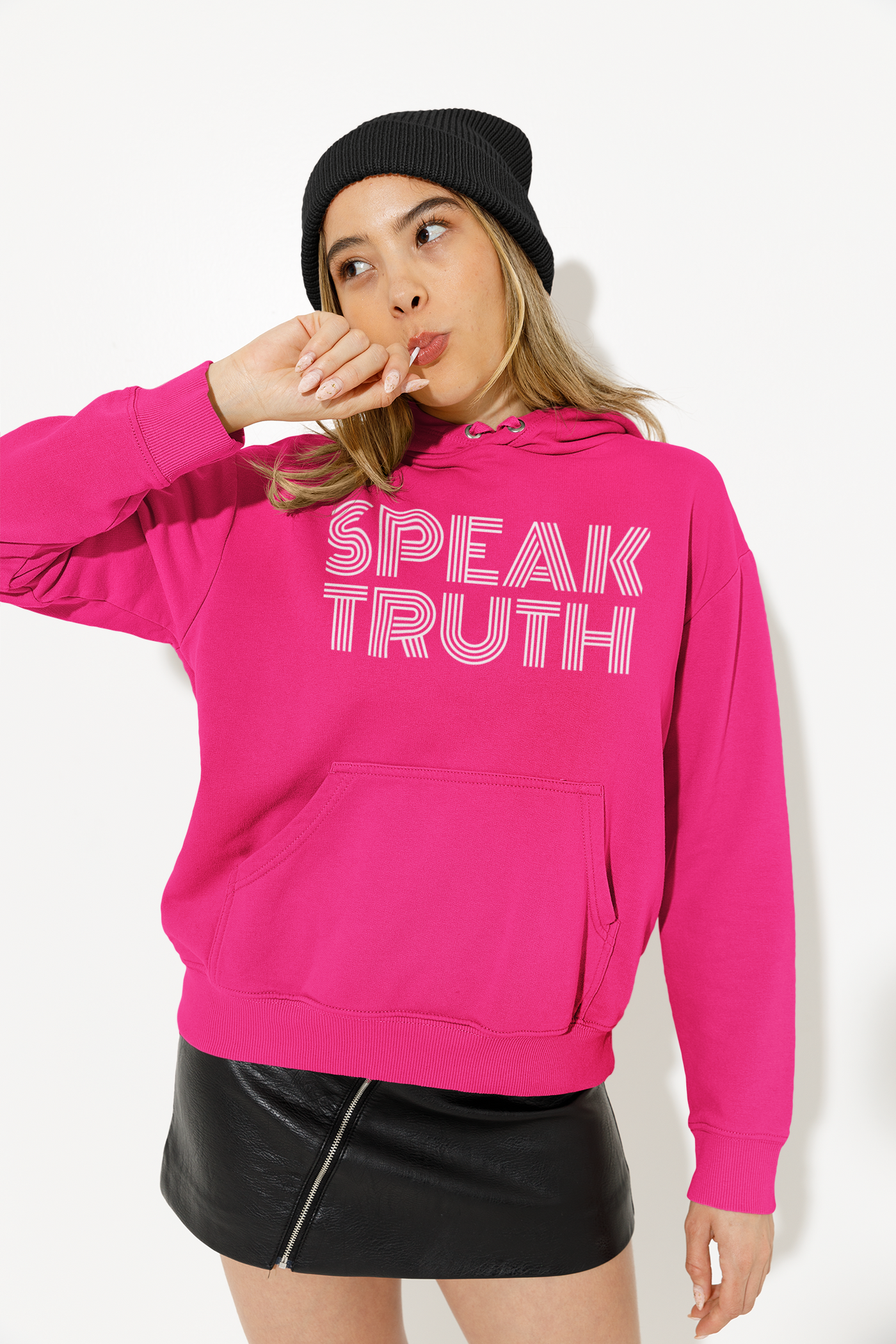 Speak Truth-  Unisex Heavy Blend™ Hooded Sweatshirt - huserdesigns
