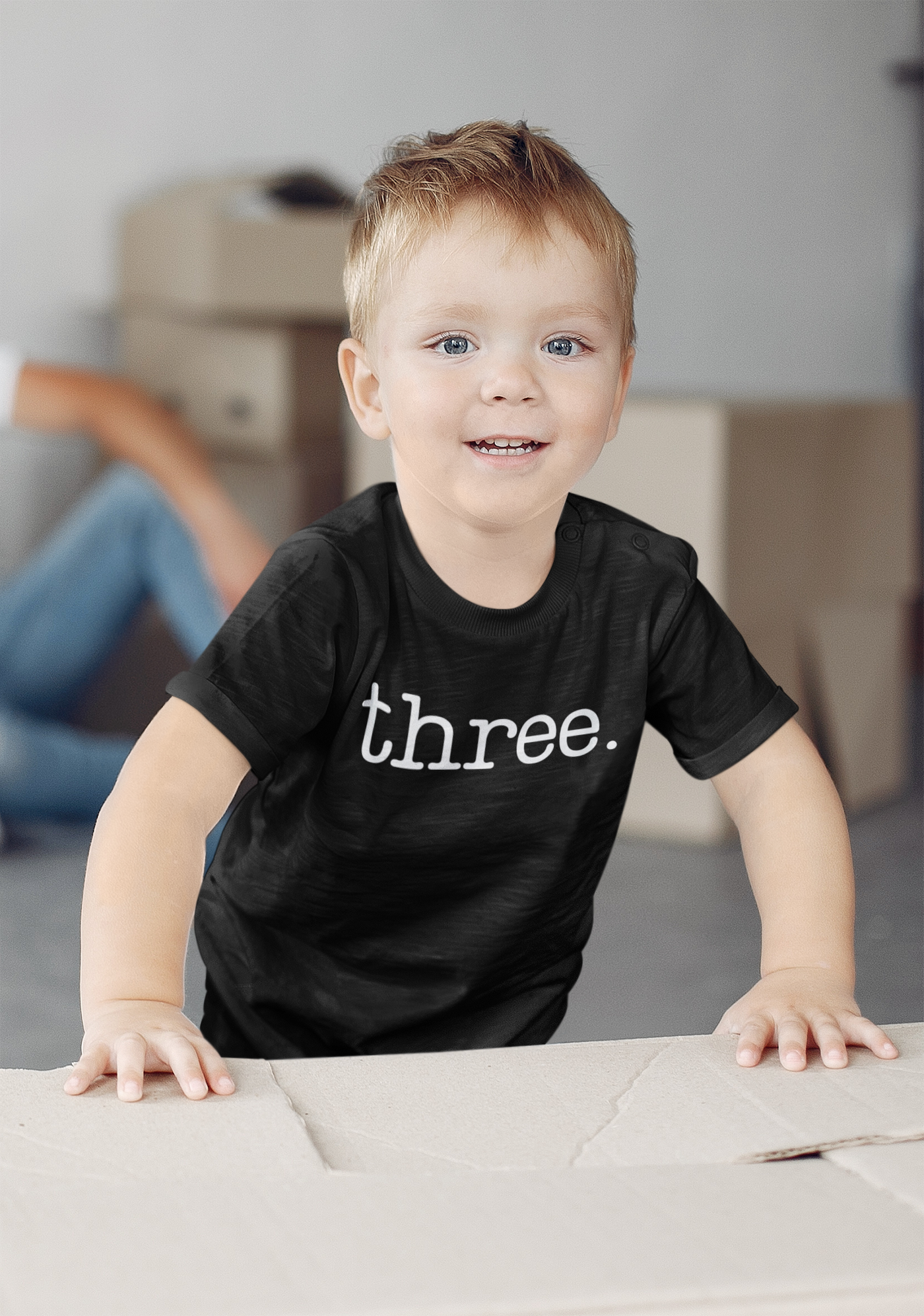 Three Toddler Tee