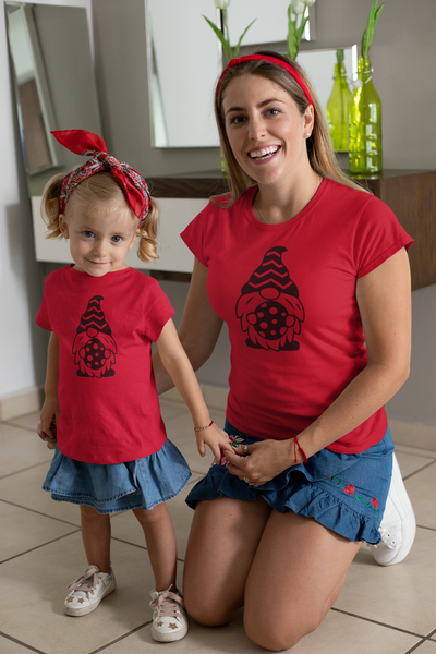 Me and Mommy Easter Gnome-  Kids Heavy Cotton™ Tee - huserdesigns